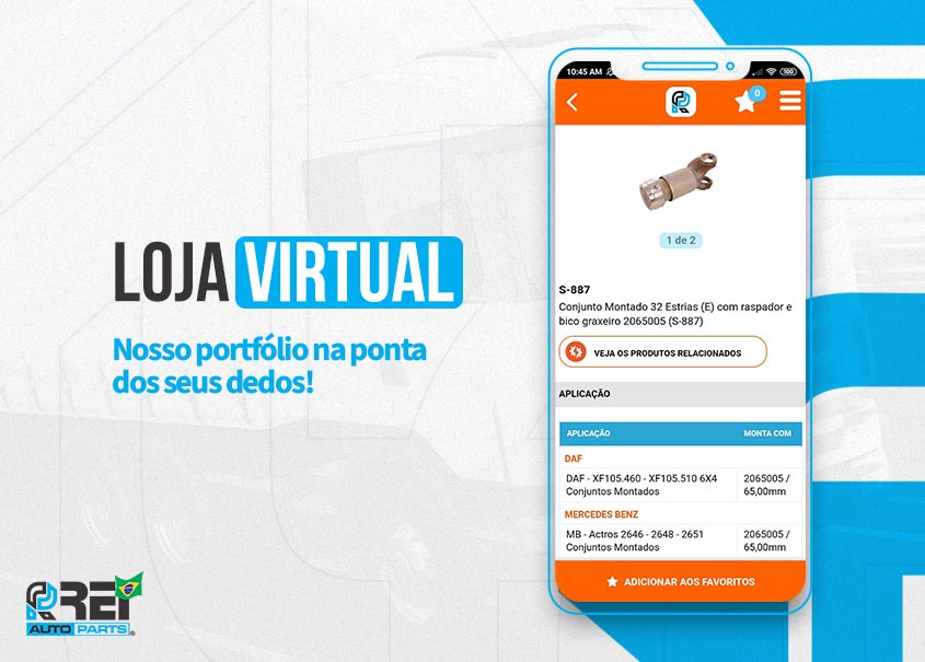 Loja Virtual – Rei Auto Parts