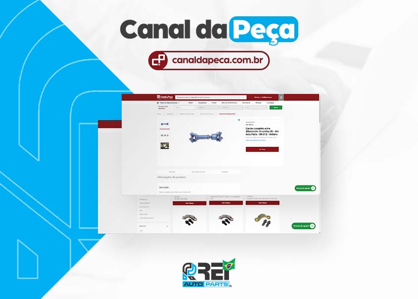 Canal da Peça – Rei Auto Parts